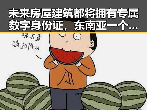 未来房屋建筑都将拥有专属数字身份证,东南亚一个风险引发关注